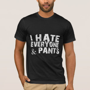 Sarcastic Humor T-Shirt – Introvert Lazy Outfit