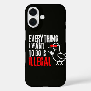 Sarcastic Meme Animal  iPhone 16 Case