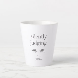 Sarcastic Minimalist Introvert Humor Latte Mug