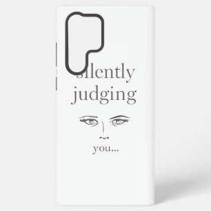 Sarcastic Minimalist Introvert Humor Samsung Galaxy Case