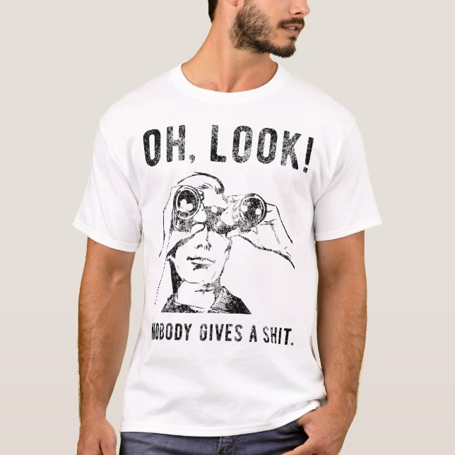 Sarcastic Mocking Novelty Graphic  T-Shirt (Front)