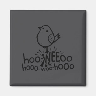 Sarcastic Oh No Australian Accent Illustration Magnet