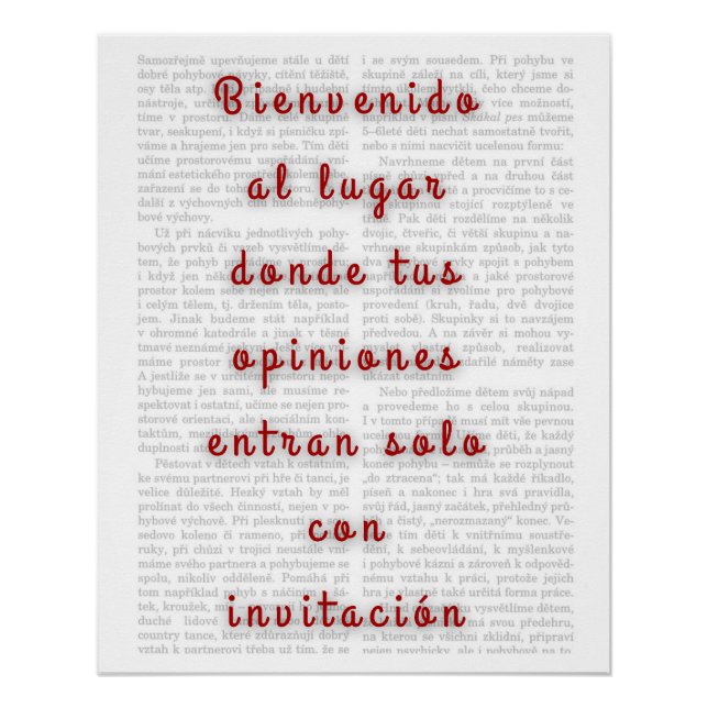 Sarcastic Phrase Poster with Modern Typography (Front)