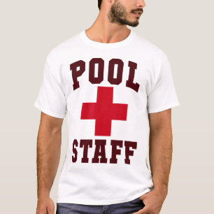 Sarcastic Pool Staff Off Duty Trip Lifeguards Vaca T-Shirt
