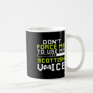 Sarcastic Scottish Gamer Scottish Sarcasm Gaming Coffee Mug