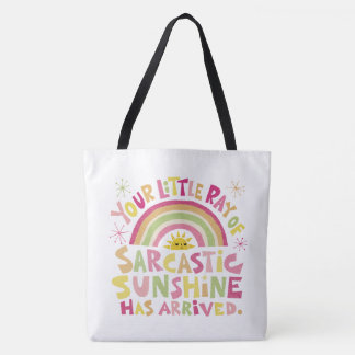 Sarcastic Sunshine Tote Bag