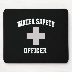 Sarcastic Water Safety Officer Boys Vacay Swim Cru Mouse Pad