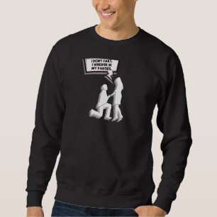 Sarcastic Woman Fart Sarcasm Joke Gag Women Sweatshirt