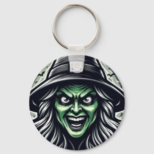 SarcasticWitchFace  Key Ring