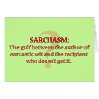 Sarchasm