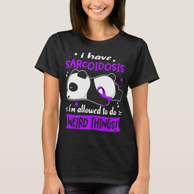 Sarcoidosis Awareness Month Ribbon Gifts T-Shirt (Front)