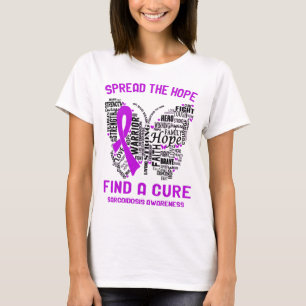Sarcoidosis Awareness Ribbon Support Gifts T-Shirt