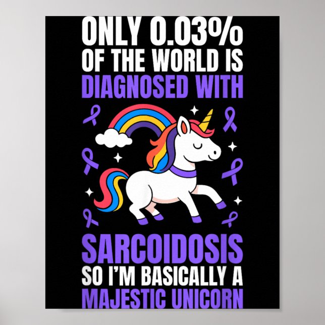 Sarcoidosis Awareness SARC Warrior Poster (Front)