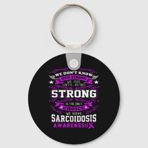 Sarcoidosis Awareness T Shirt For Women_men Key Ring