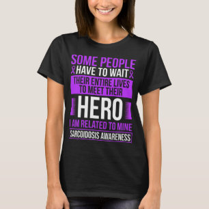 Sarcoidosis Ribbon Sarcoidosis Warrior Survivor T-Shirt