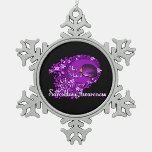 Sarcoidosis Snowflake Ornament