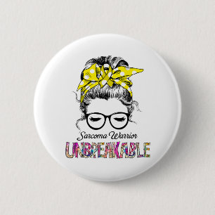 Sarcoma Awareness Ribbon Support Gifts 6 Cm Round Badge