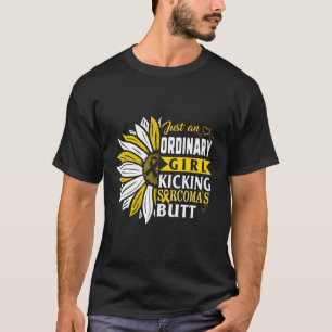 Sarcoma Cancer Awareness Just Ordinary Warrior T-Shirt