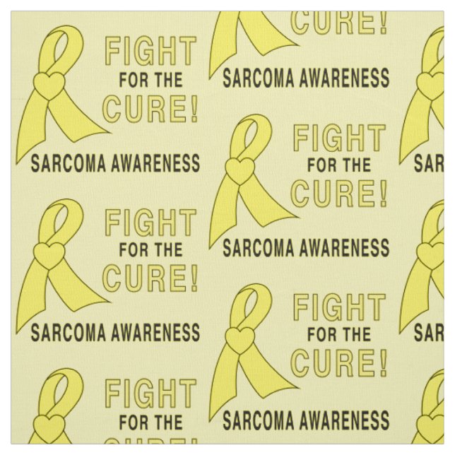 Sarcoma: Fight for the Cure! Fabric (Swatch)