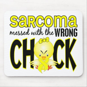Sarcoma Messed With The Wrong Chick Mouse Pad