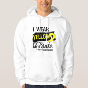 Sarcoma Ribbon For My Brother Hoodie