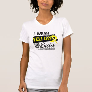 Sarcoma Ribbon For My Sister T-Shirt