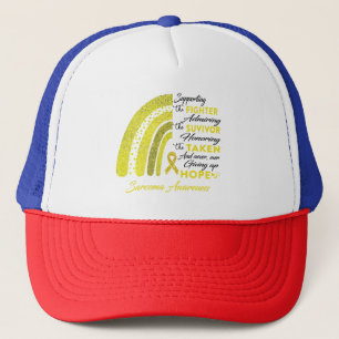 Sarcoma Warrior Supporting Fighter Trucker Hat