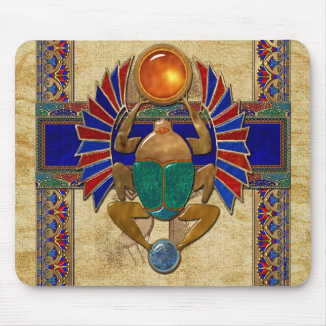 Sarcophagus 3D Egyptian Mouse Pad (Front)