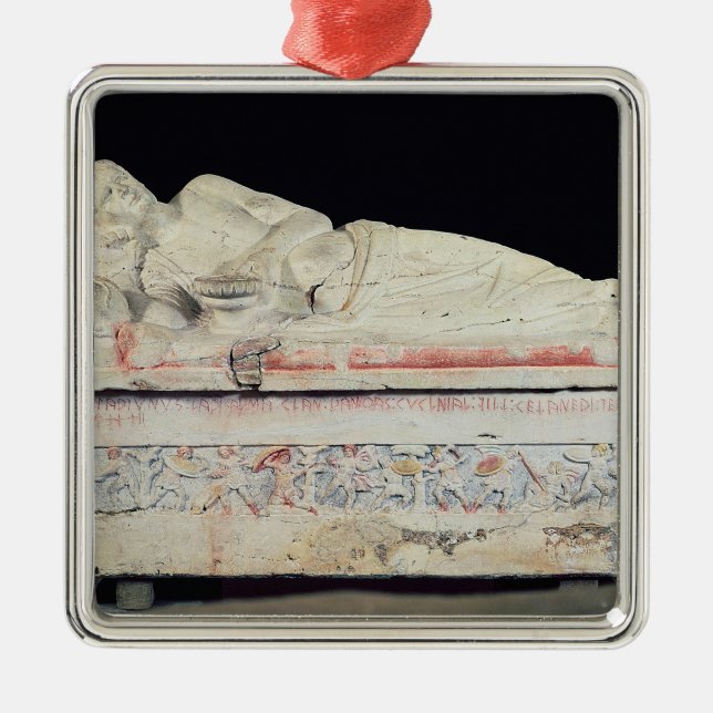 Sarcophagus, Etruscan Metal Ornament (Front)