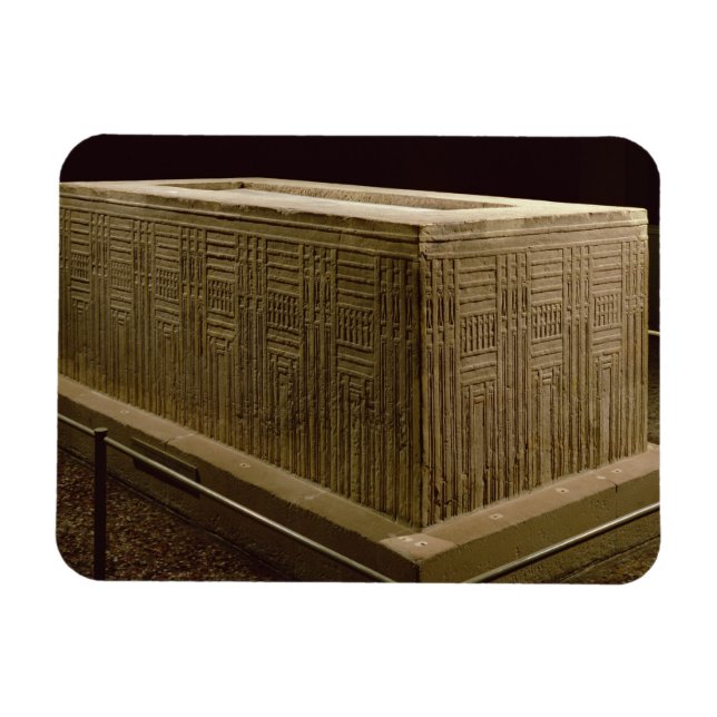 Sarcophagus from Abu Roach (limestone) (see also 3 Magnet (Horizontal)