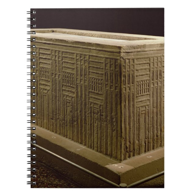 Sarcophagus from Abu Roach (limestone) (see also 3 Notebook (Front)