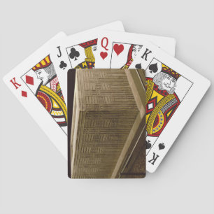 Sarcophagus from Abu Roach (limestone) (see also 3 Playing Cards