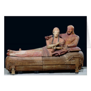 Sarcophagus of a married couple, 525-500 BC