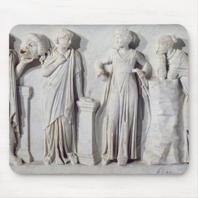 Sarcophagus of the Muses 2 Mouse Pad (Front)