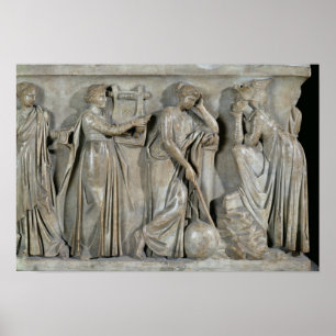 Sarcophagus of the Muses Poster