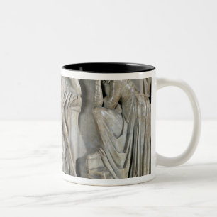 Sarcophagus of the Muses Two-Tone Coffee Mug
