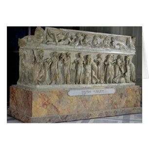 Sarcophagus with frieze of the Nine Muses