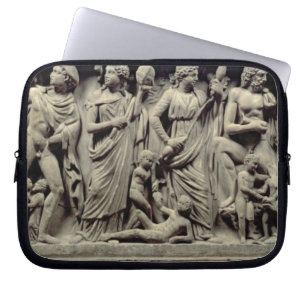 Sarcophagus with relief depicting Prometheus and t Laptop Sleeve