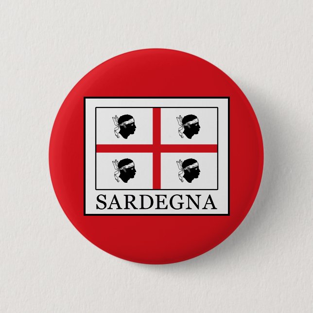 Sardegna 6 Cm Round Badge (Front)