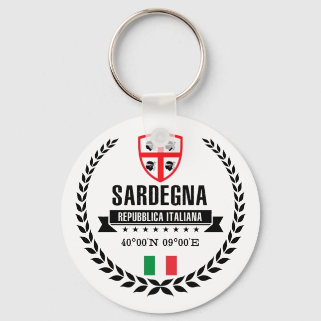 Sardegna Key Ring (Front)