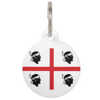 Sardegna (Region of Italy) flag Pet Tag