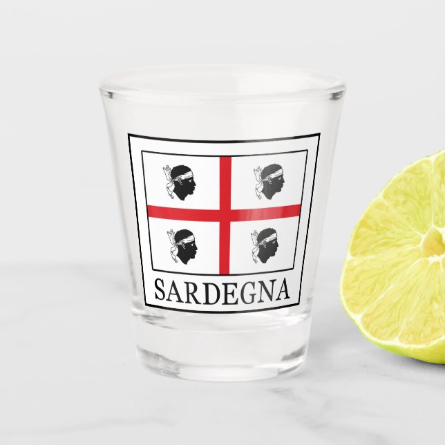 Sardegna Shot Glass (Front)