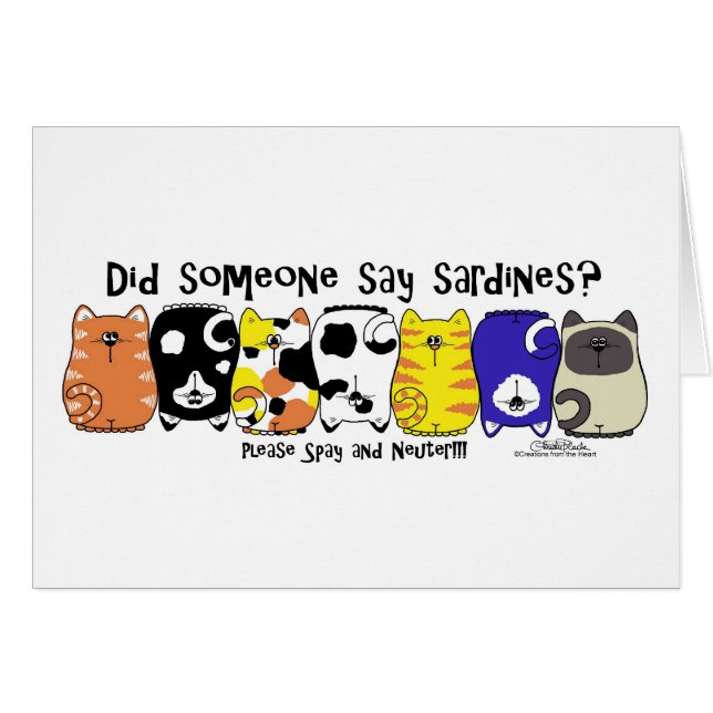 Sardine Cats (Front Horizontal)