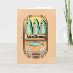 Sardine Tin Card