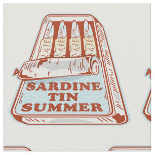 Sardine tin summer fabric