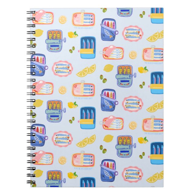 Sardines and Lemons Notebook (Front)