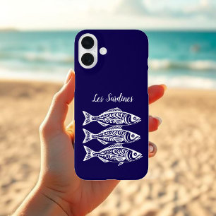 Sardines-Blue Hawaiian iPhone 16 Plus Case