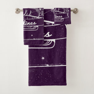 Sardines in a tin Distressed Bath Towel Set