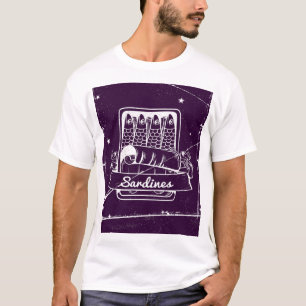 Sardines in a tin Distressed T-Shirt