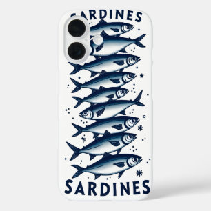 Sardines Phone Case for iphone 16